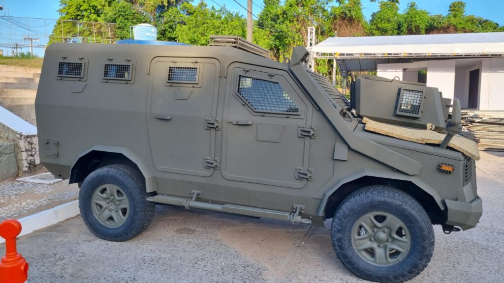 Capa: Polícia Militar testará veículo tático blindado em ações contra facções