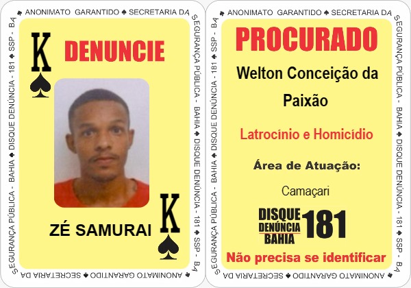 Capa: Segurança Pública promove a primeira atualização do Baralho do Crime em 2024