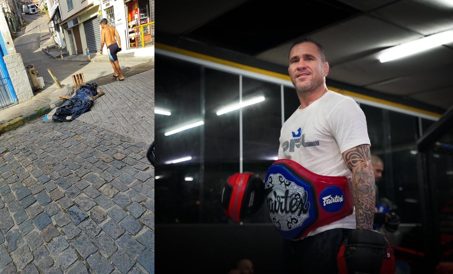 Capa: Corpo de lutador de MMA Diego Braga é encontrado no Rio de Janeiro