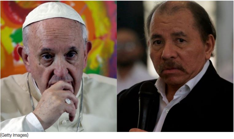 Capa: Nicarágua já prendeu 12 padres católicos; 4 nos últimos três dias