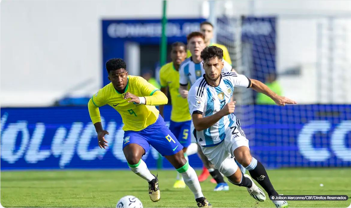 Capa: Seleção brasileira perde para Argentina e fica fora dos Jogos de Paris