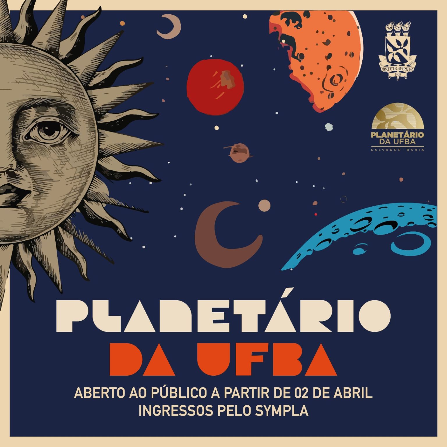 Capa: Planetário de Salvador estará aberto a visitação em abril