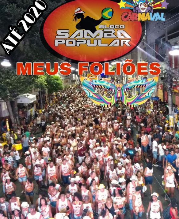 Capa: Tá chegando a hora: Bloco Samba Popular completa 15 anos e promete carnaval de ouro