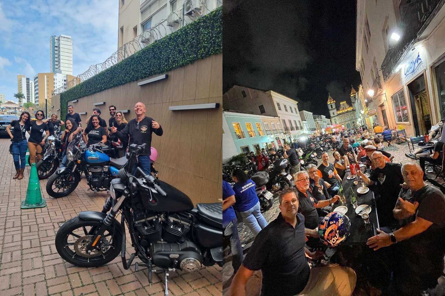 Capa: Grande Encontro de Motociclistas celebra aniversário de Salvador no Pelourinho