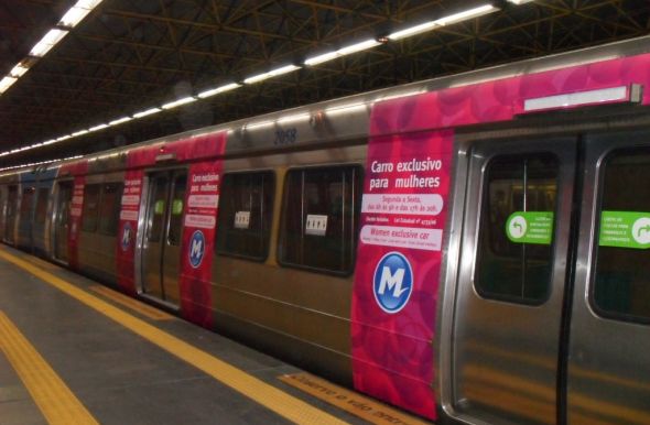 Capa: Vereadora quer vagão exclusivo para mulheres no metrô de Salvador
