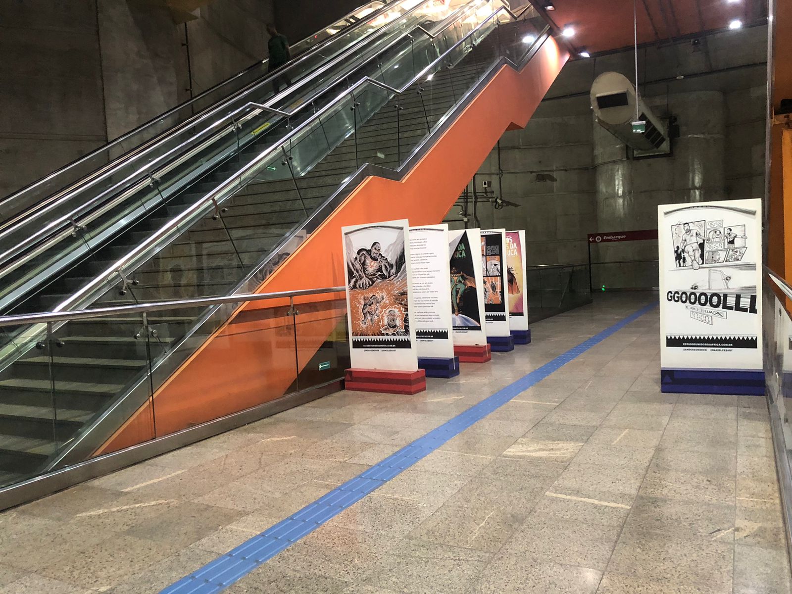 Capa: ‘Estados Unidos da África’: Metrô de Salvador abriga exposição sobre HQ protagonizada por super-herói negro