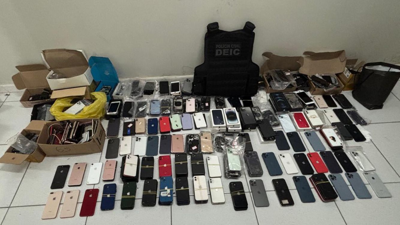 Capa: Imóvel utilizado para desmanche de iPhones é localizado pela Polícia Civil em Alagoinhas