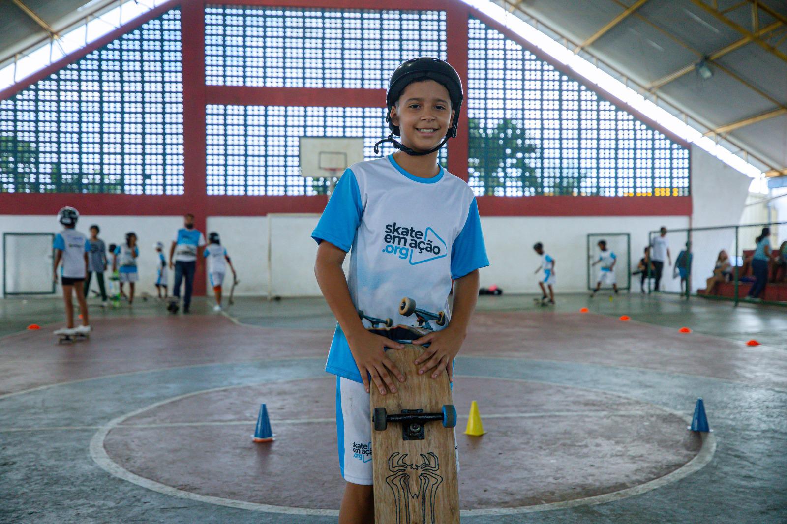 Capa: Projeto Skate em Ação atende mais de 280 crianças e jovens em Lauro de Freitas