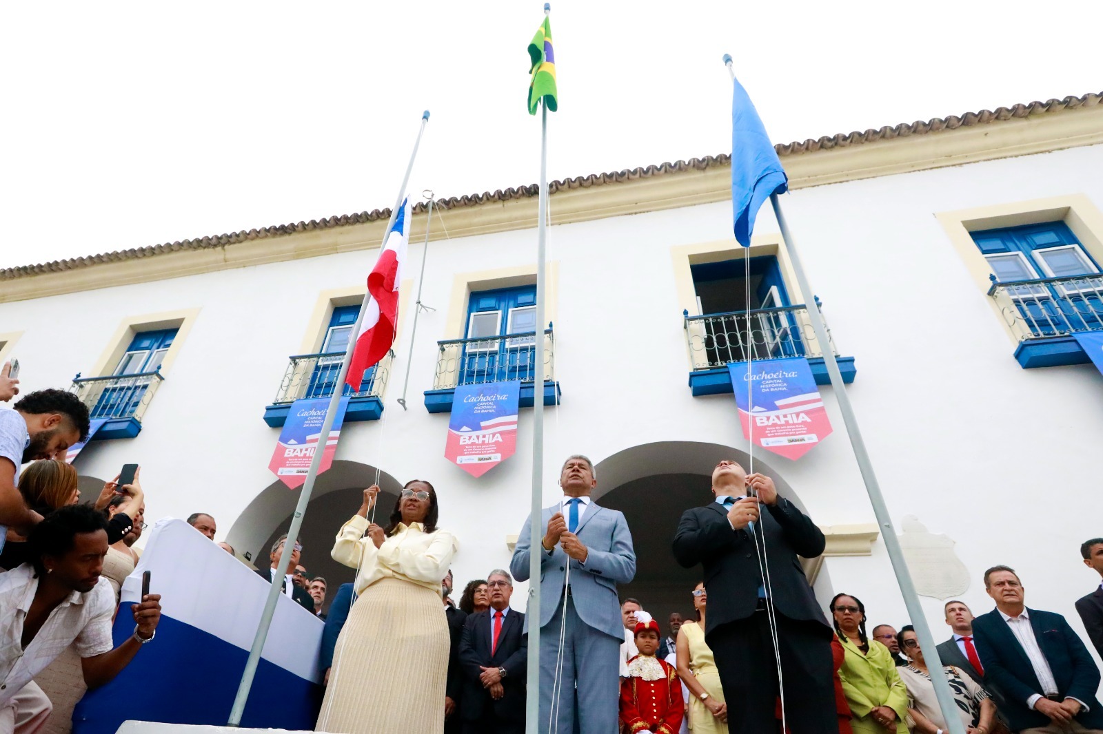 Capa: Em Cachoeira, Jerônimo Rodrigues inicia homenagens à luta pela Independência da Bahia