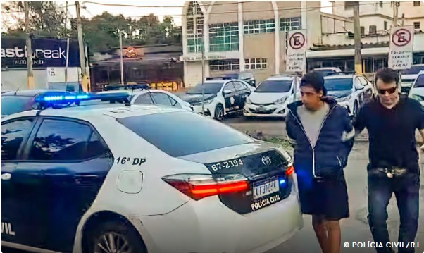 Capa: Polícia do Rio prende suspeito de participar da morte de médica da Marinha em 2024