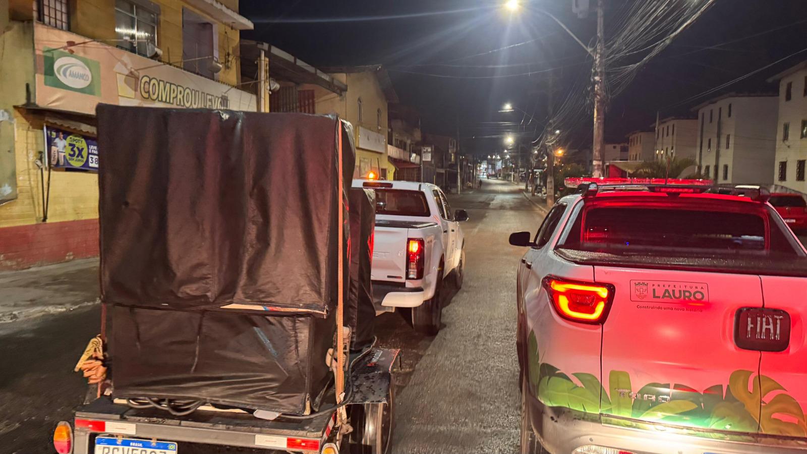 Capa: Lauro de Freitas: fiscalização contra poluição sonora encerra evento em Vilas do Atlântico