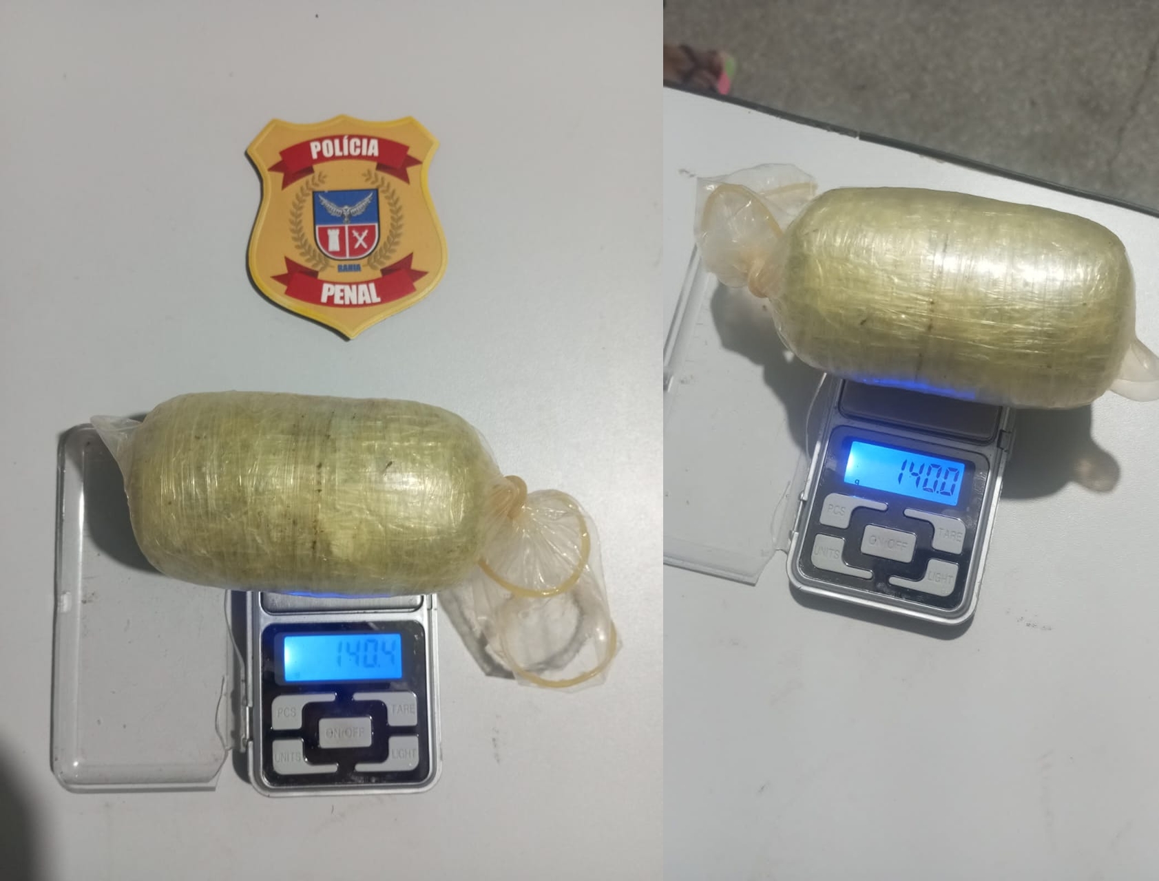 Capa: Mulher é presa ao tentar entrar com droga nas partes íntimas