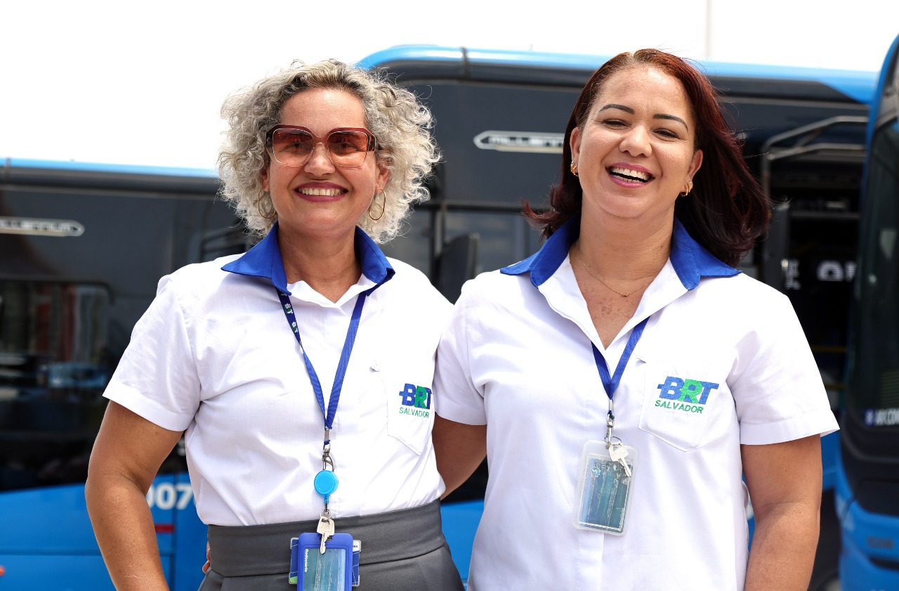 Capa: Mulheres motoristas do BRT de Salvador representam capital baiana em premiação nacional nesta quinta-feira (25)