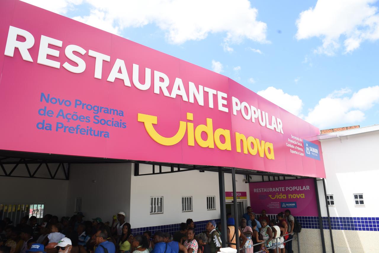 Capa: Novo Restaurante Popular de São Tomé de Paripe é inaugurado com posto do CadÚnico e espaço de qualificação profissional