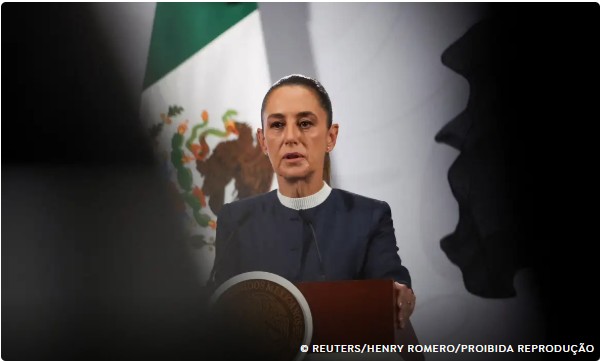 Capa: Presidente mexicana é assediada nas ruas da Cidade do México