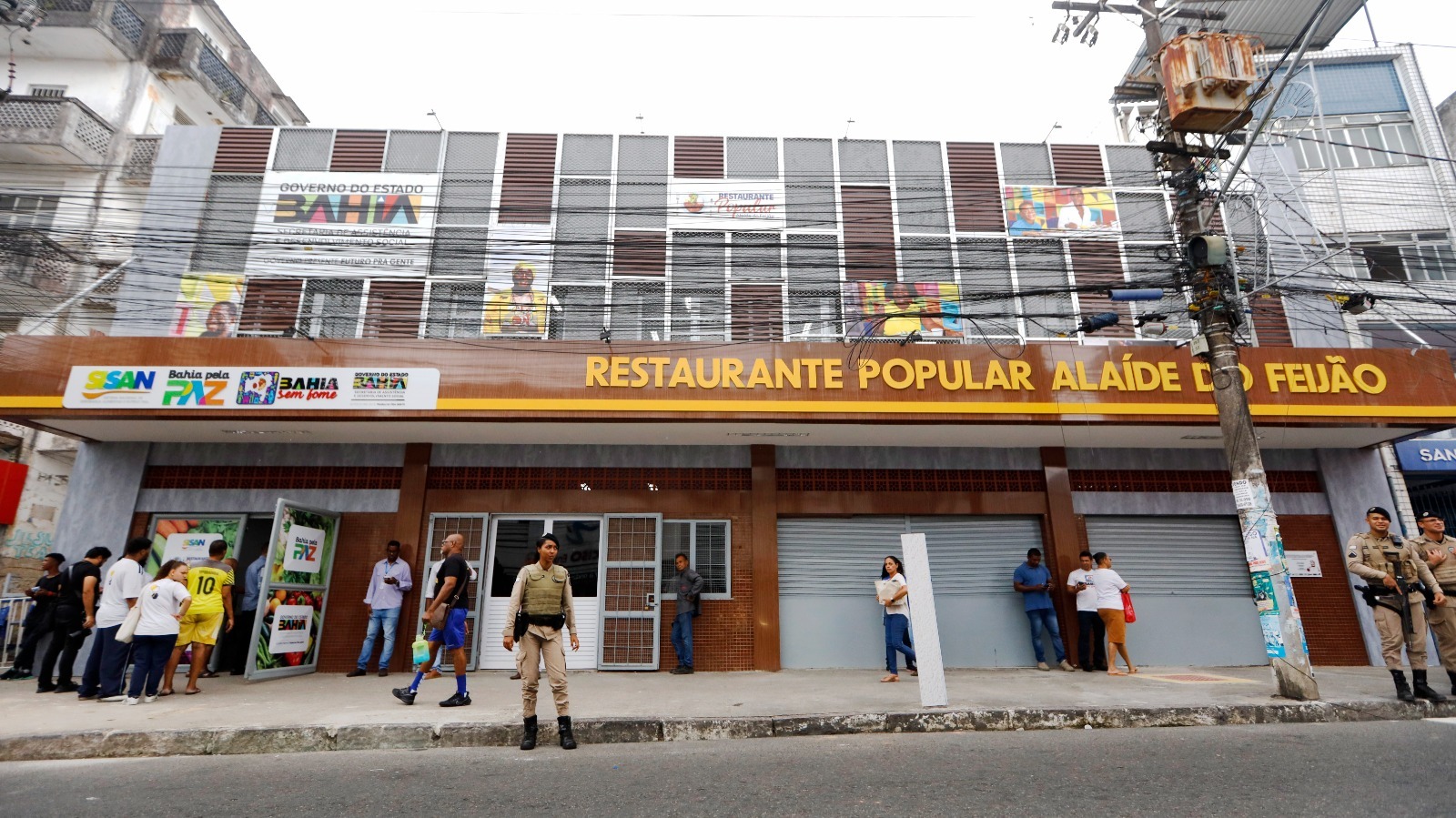 Capa: Restaurante Popular Alaíde do Feijão é entregue requalificado pelo Governo da Bahia