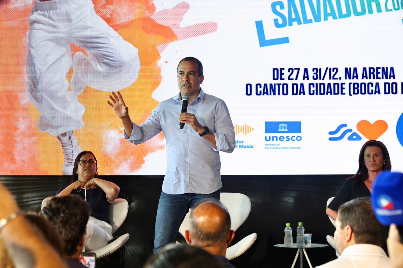 Capa: Prefeitura de Salvador apresenta operação integrada para o Festival Virada 2026