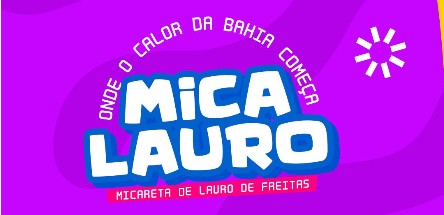 Capa: Grade da Mica Lauro é divulgada com atrações definidas para os três dias de festa