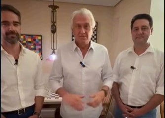 Capa: Sem apoio do União Brasil, Ronaldo Caiado anuncia filiação ao PSD