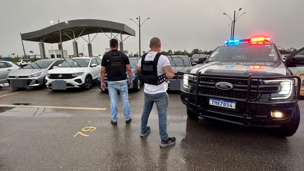 Capa: Vitória da Conquista: Polícia Civil recupera quase 70 veículos desviados em esquema criminoso