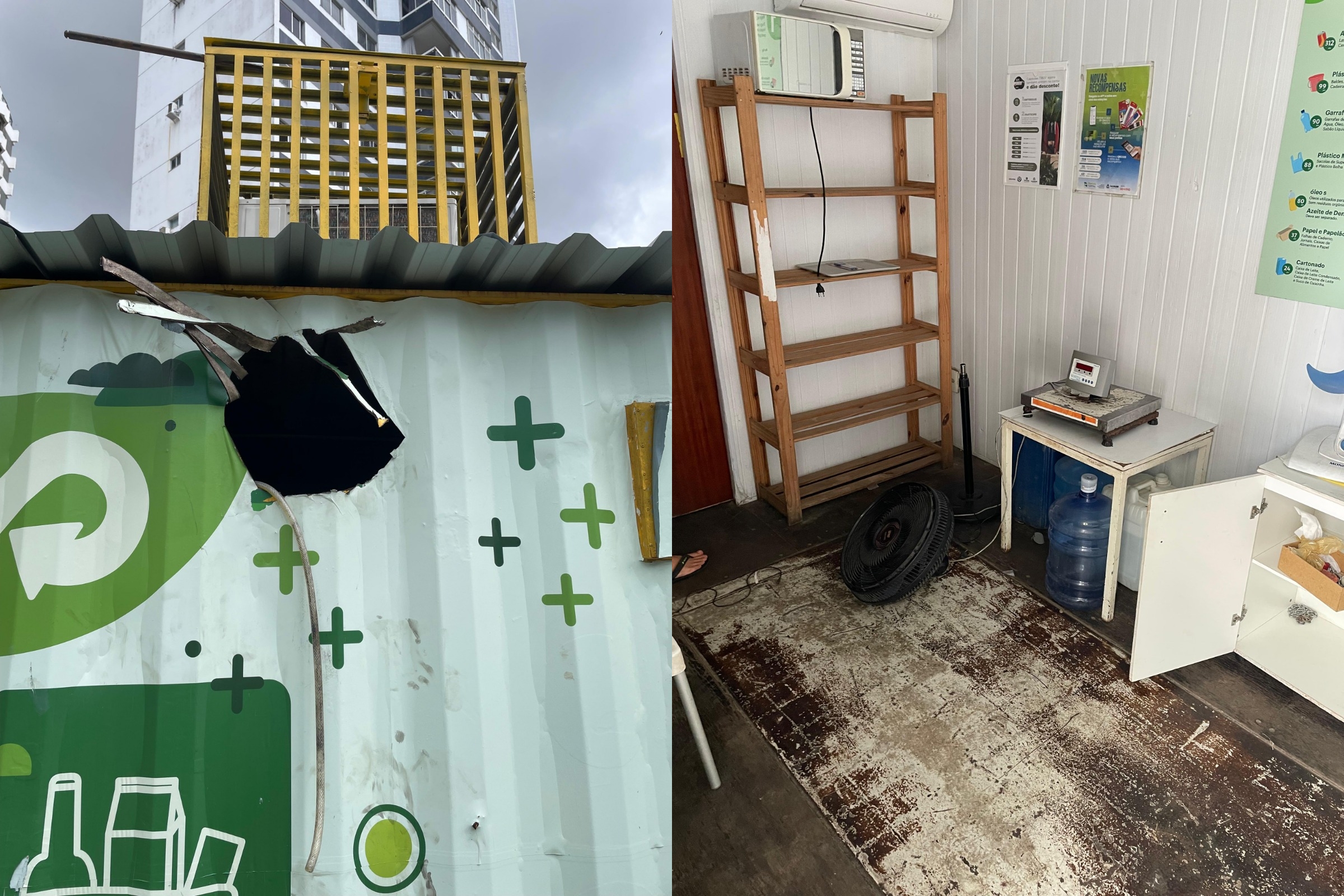 Capa: Vandalismo e furtos prejudicam operação do Recicla Capital em Salvador
