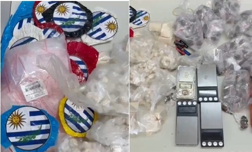 Capa: Polícia Militar apreende grande quantidade de drogas no Uruguai