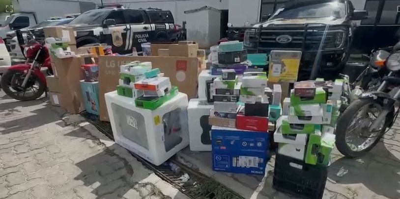 Capa: Motorista é preso por desviar cargas de plataforma de e-commerce em Feira de Santana