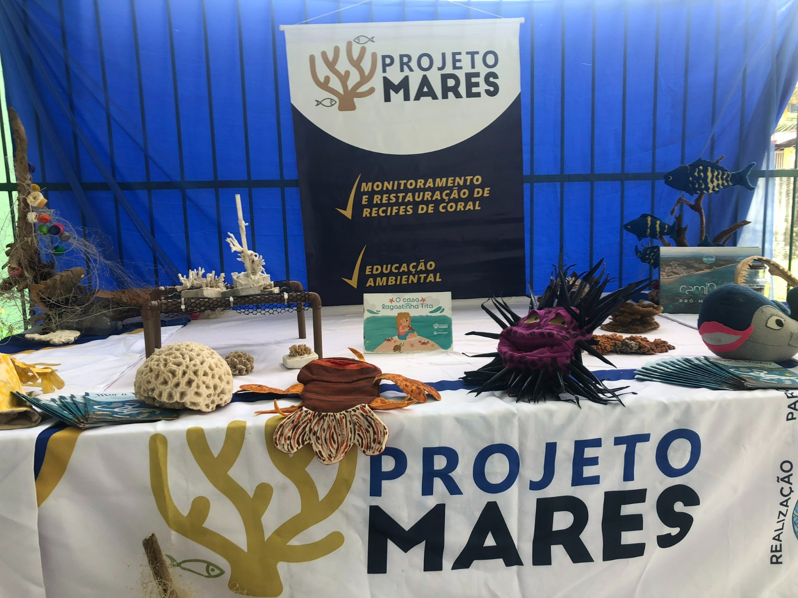 Capa: Dia Mundial da Água: Projeto Mares participa de ação que sensibiliza estudantes para o cuidado com os recursos hídricos