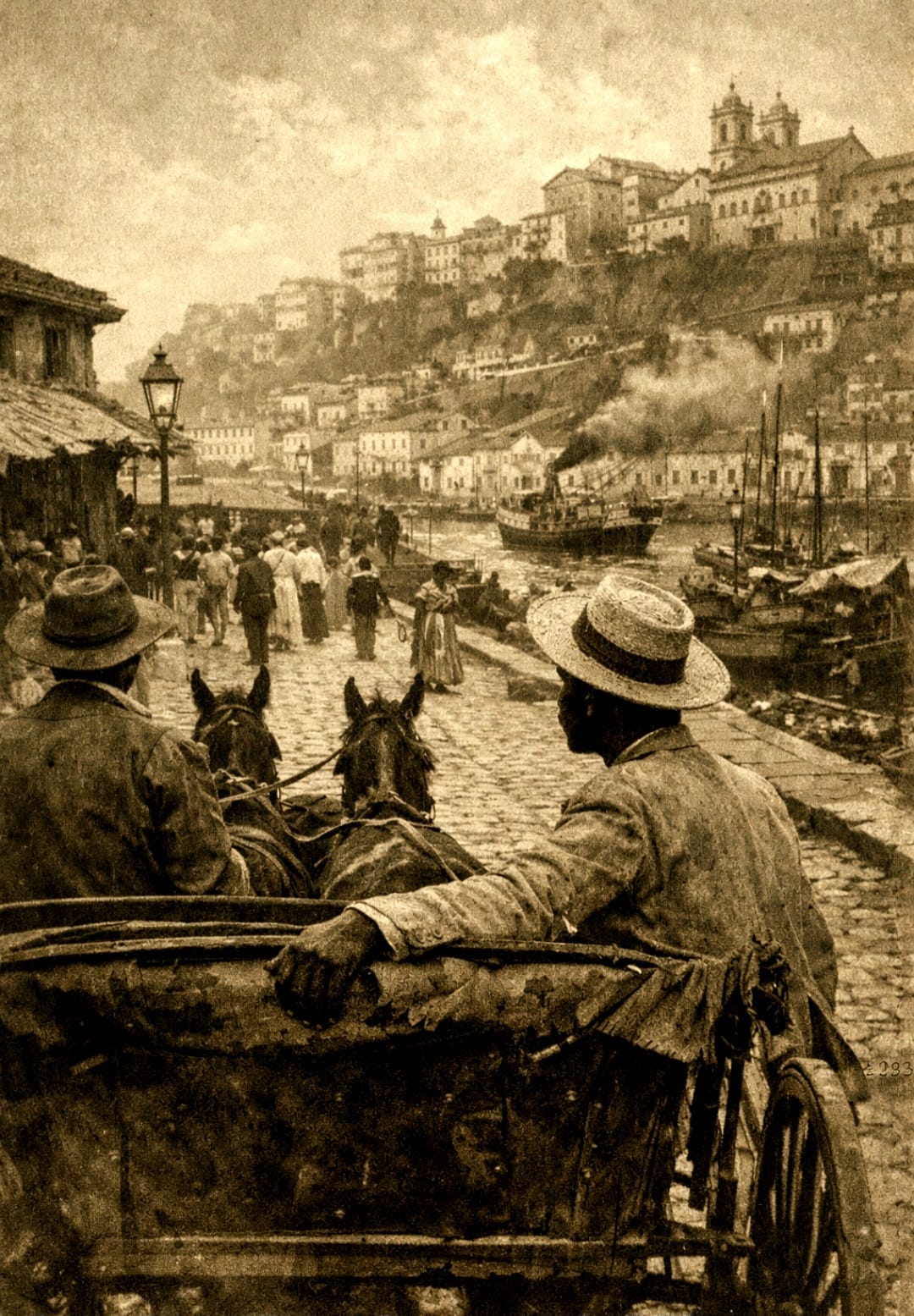 Capa: Das ruas fétidas ao bonde elétrico: um dia de flâneur por Salvador no século XIX