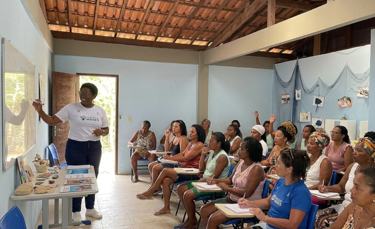 Capa: Projeto Mares abre inscrições para curso de Educação Ambiental Escolar com ênfase em Cultura Oceânica