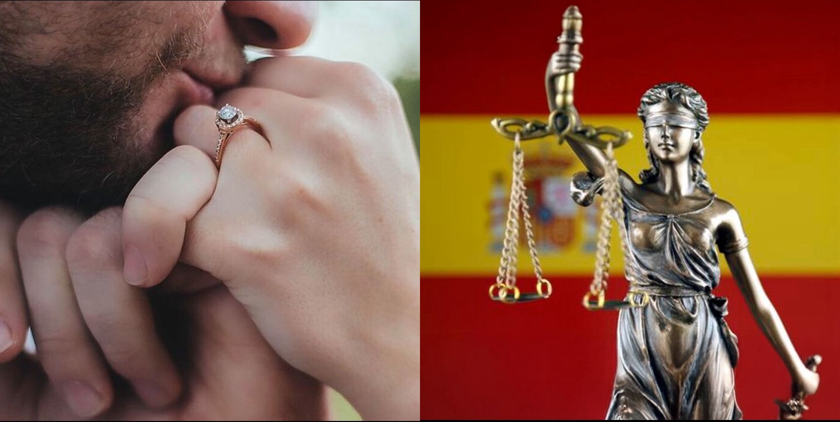 Capa: Tribunal Supremo da Espanha criminaliza beijo na mão sem consentimento