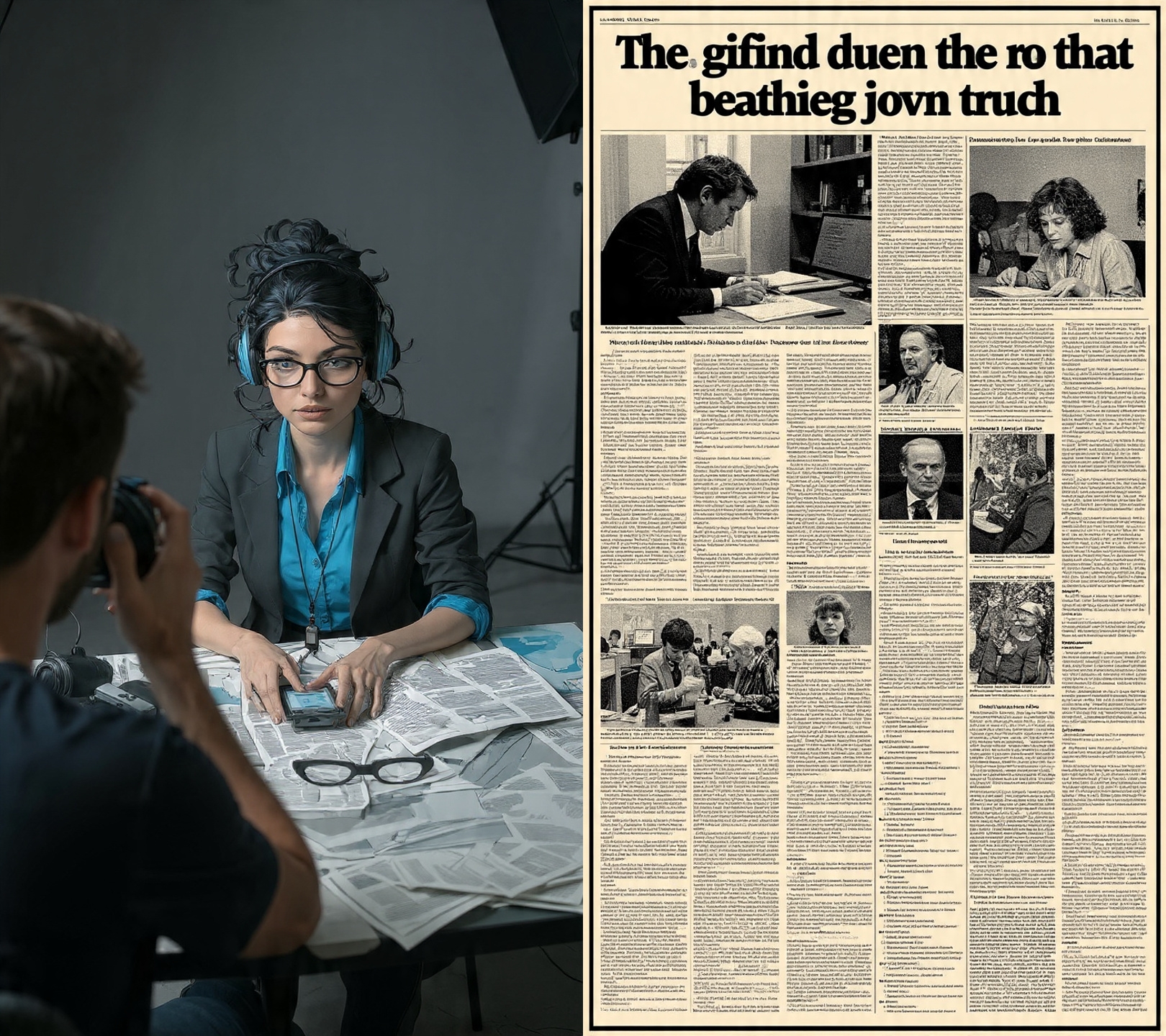 Capa: Jornalismo em campo minado de desafios