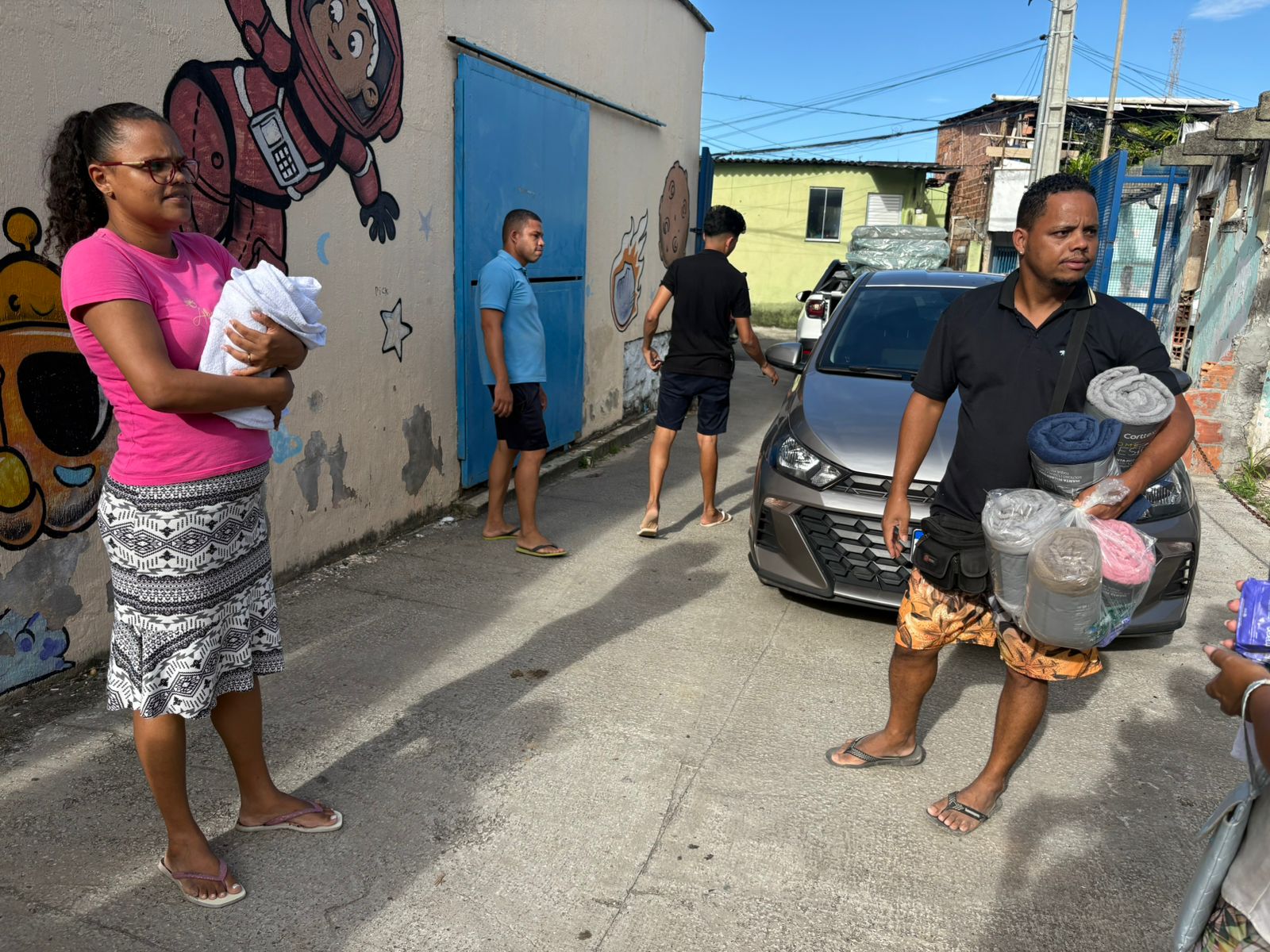 Capa: Prefeitura de Salvador presta assistência a 12 famílias após desabamento em Luiz Anselmo