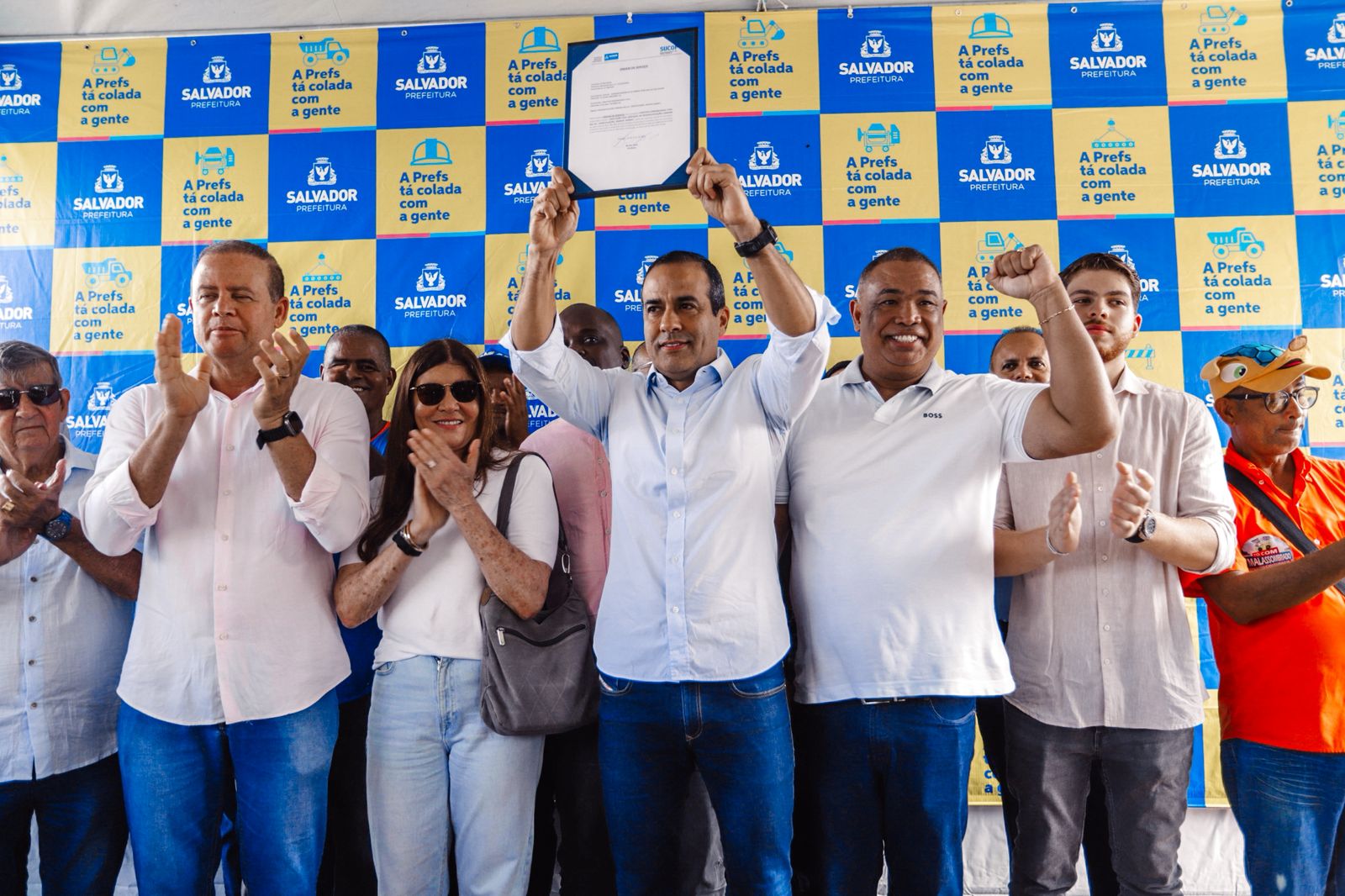 Capa: Prefeitura de Salvador autoriza início da requalificação da Avenida Constelação em Monte Serrat