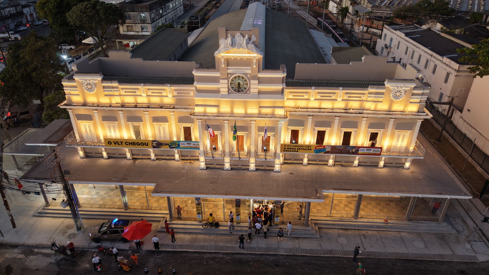 Capa: Primeira estação do VLT de Salvador é entregue pelo Governo da Bahia