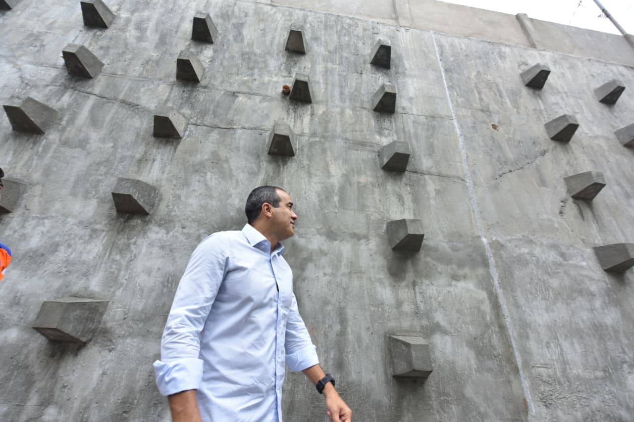 Capa: Prefeitura de Salvador entrega contenção de encosta no Alto do Cabrito; já são 590 áreas de risco protegidas