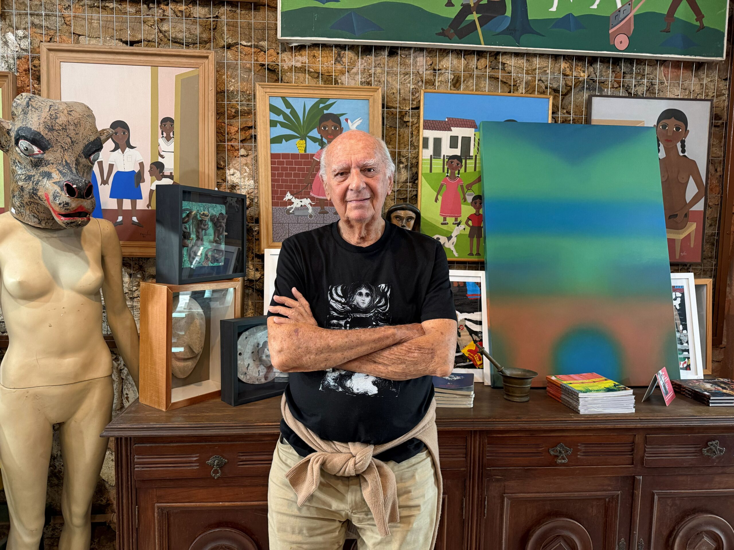 Capa: Dimitri Ganzelevitch celebra 90 anos com exposição e lançamento de livro em Salvador