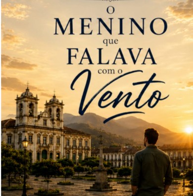 Capa: “O Menino que Falava com o Vento” é o novo livro do escritor e professor Luís Alberto Dantas Barbosa