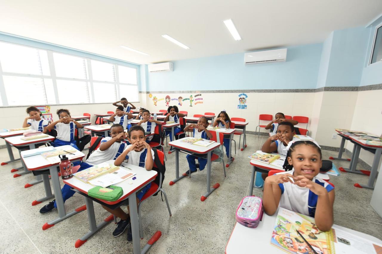 Capa: Salvador é líder no Nordeste de acesso a creches e 4º no país em vagas para pré-escola