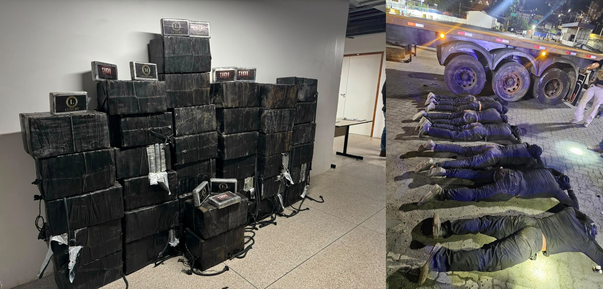 Capa: Força-tarefa intercepta 1 tonelada de cocaína e prende criminosos do PCC no Porto de Salvador