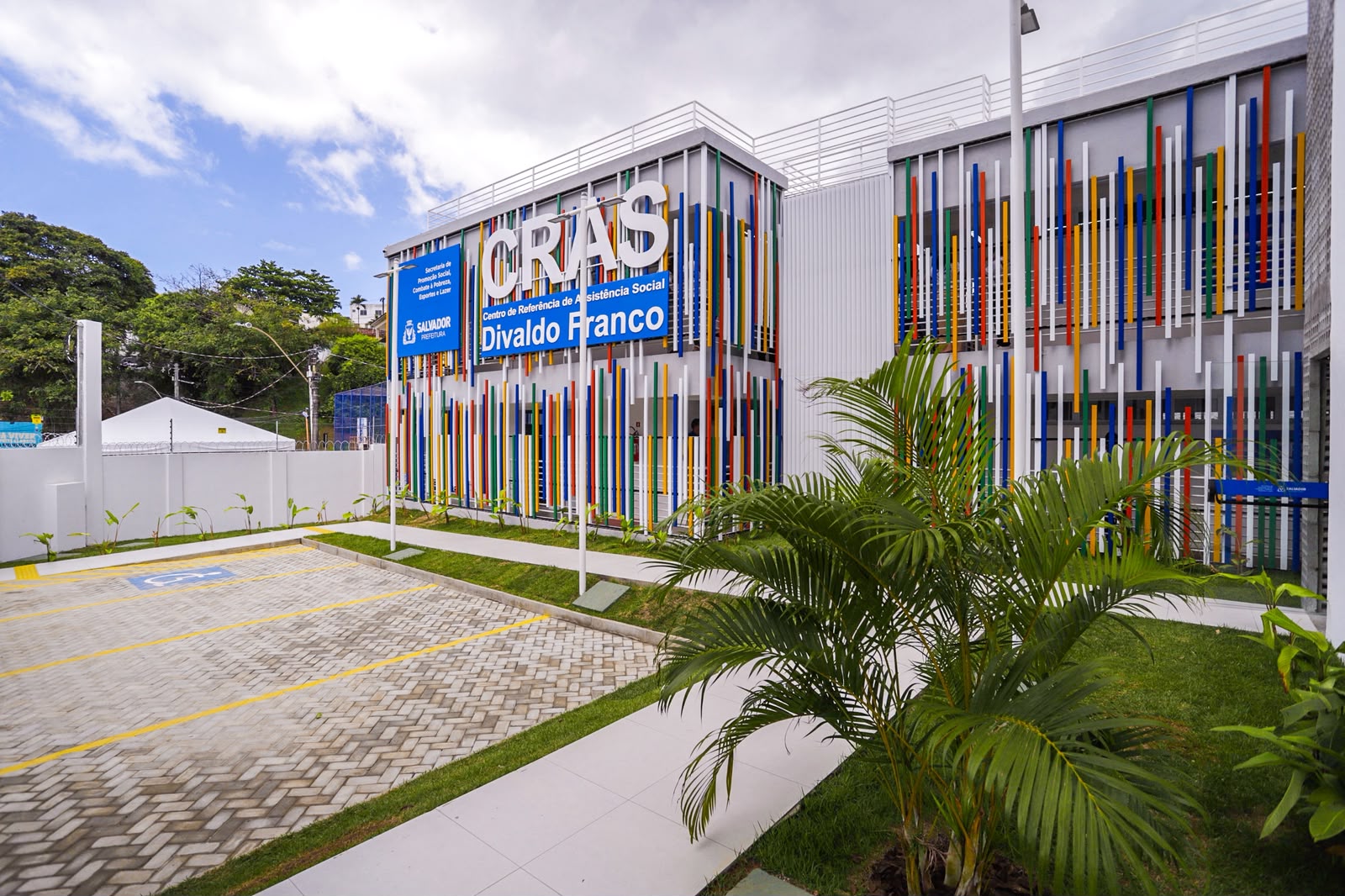 Capa: Prefeitura de Salvador inaugura na Bonocô terceiro Cras Modelo; investimento é de R$ 4 milhões