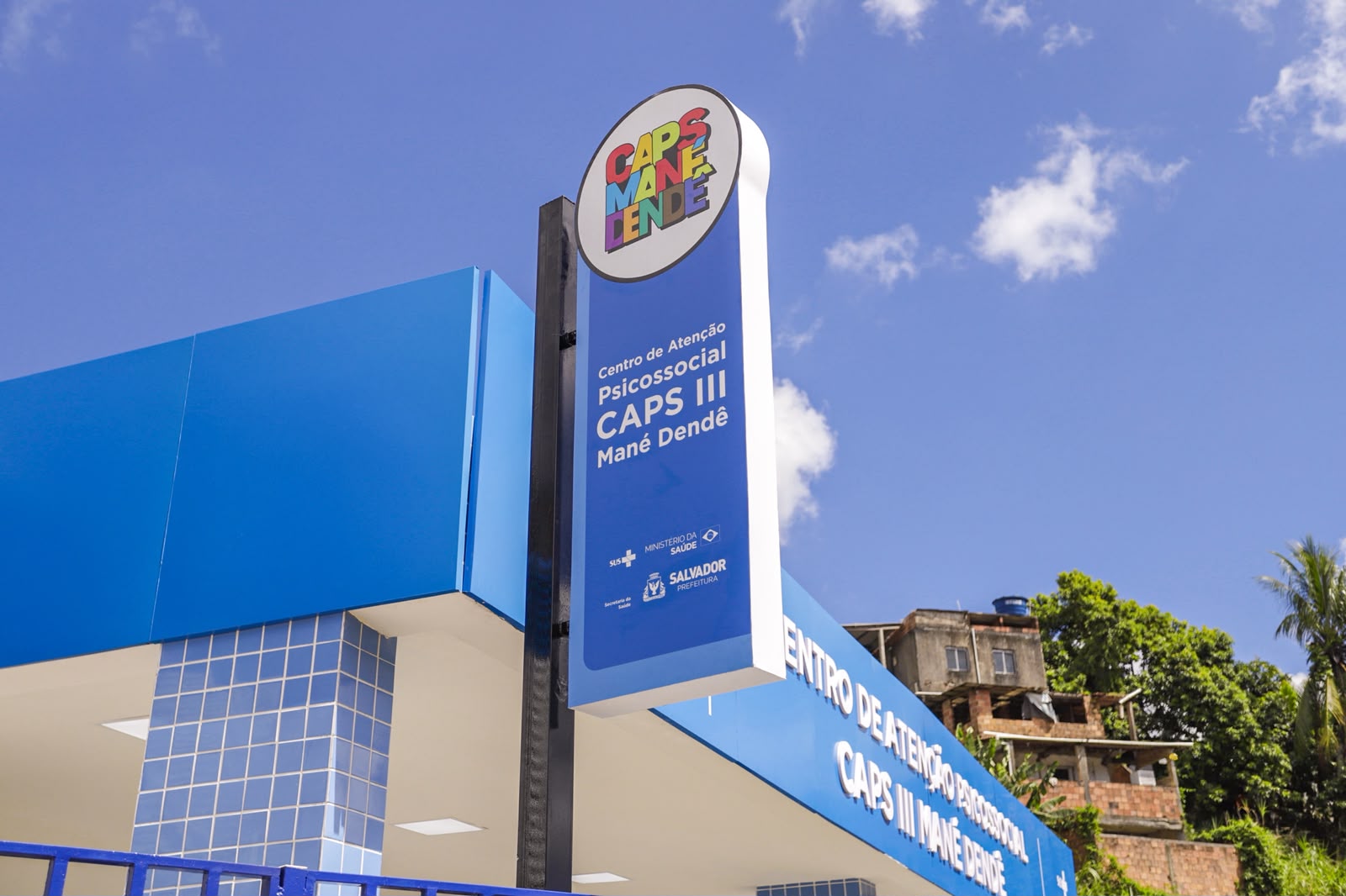 Capa: Prefeitura de Salvador entrega Caps Infantojuvenil Mané Dendê com capacidade para mais de 5 mil atendimentos/mês no Subúrbio