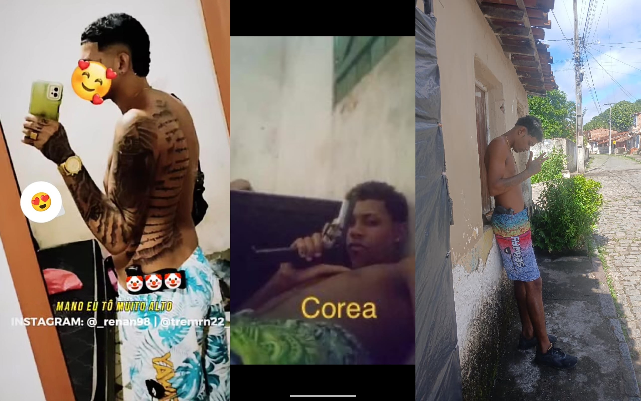 Capa: Membros de facção criminosa que exibiam armas nas redes sociais tombam em confronto com a PM