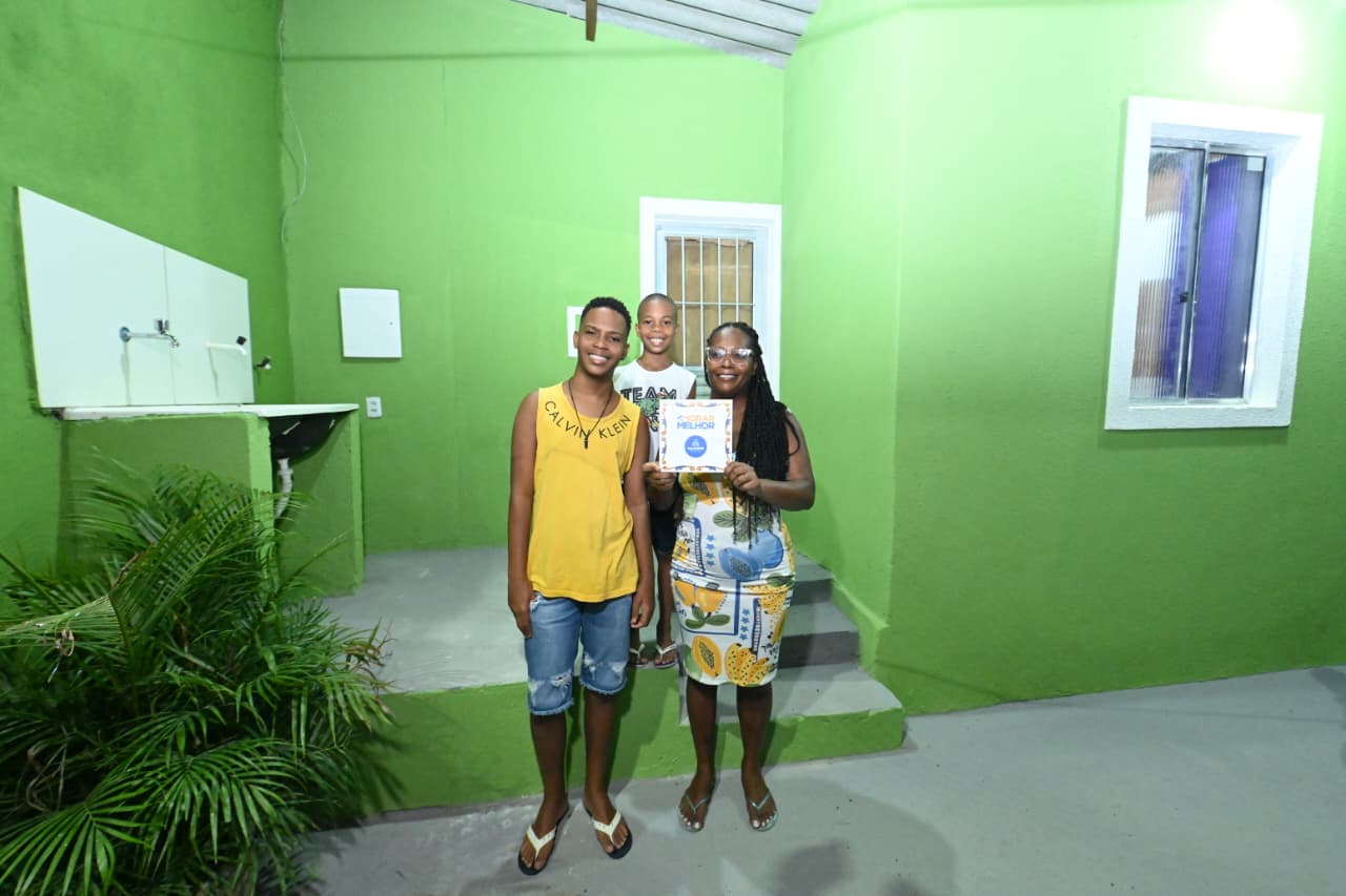 Capa: Prefeitura de Salvador entrega 200 casas reformadas e Morar Melhor alcança mais de mil imóveis em Tancredo Neves