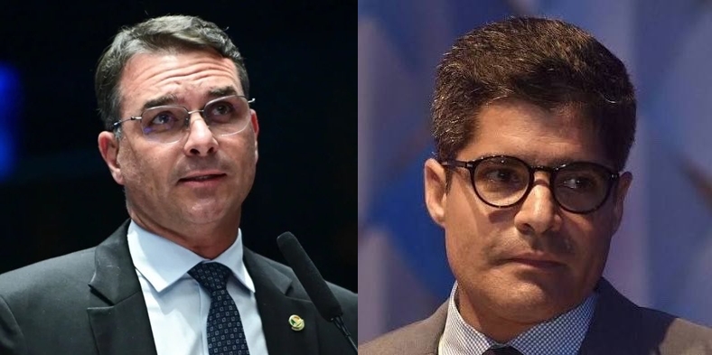 Capa: ACM Neto declara apoio a Flávio Bolsonaro