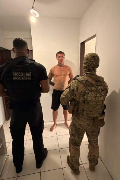 Capa: Condenado à prisão perpétua, ex-militar russo é preso em Salvador e será extraditado